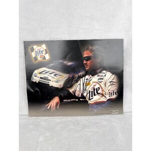 Vintage 2000 Miller Lite Rusty Wallace NASCAR Racing Good. Signed.